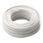 Cable economico unipolar 4mm blanco  [UM 1u ]