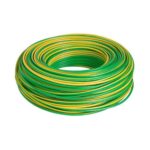 Cable economico unipolar 6mm verde  [UM 1u ]