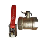 Valvula esferica bronce 2 1/2"  [UM 1u | 10u]