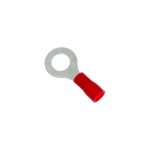 Terminal ojal 4mm rojo [UM 100u | 100u]