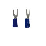 Terminal horquilla 4mm azul [UM 100u | 100u]