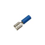 Terminal pala hembra 6.3mm azul [UM 100u | 100u]