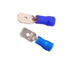 Terminal pala macho 6.3mm azul [UM 100u | 100u]