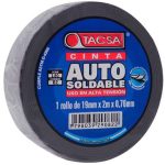 Cinta aisladora Tacsa autosoldable 2mts [UM 10u | 120u]