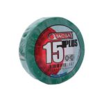Cinta aisladora Tacsa plus verde 20mts  [UM 10u | 100u]