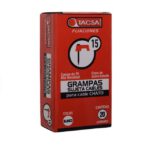 Grampa N15 t.taller 2x4mm blanca x20  [UM 1u | 20u | 200u]