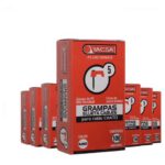 Grampa N5 paralelo 2x1mm blanca x100  [UM 1u | 20u | 200u]