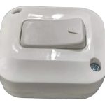 Linea de superficie Taad blanco pulsador [UM 10u | 30u]