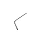 Barral Curvo L Aluminio Natural 075  [UM 1u | 6]