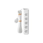 Zapatilla 4 tomas multi-norma c/cable 5mts Richi  [UM 1u | 20u]