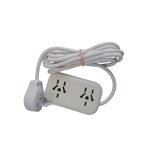 Zapatilla 2 tomas c/cable 3mts  [UM 1u | 30u]