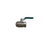 Valvula esferica de metal 1/2" [UM 6u | 24u | 240u]