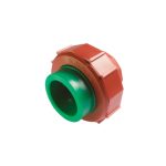 Union doble fusion - rosca 32mm 1" [UM 5u]