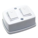 Doble interruptor de superficie Mig  [UM 1u | 24u]
