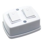 Doble interruptor de superficie Mig [UM 12u | 96u]