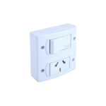 Linea superficie Jeluz 1 punto + 1 toma binorma [UM 10u | 60u]