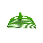 Rastrillo barre hojas plastico 25d chico verde  [UM 1u | 12u]