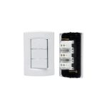 Linea armada triple interruptor Sica Life [UM 15u | 15u | 90]
