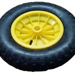 Rueda semineumatica para carretilla 350x80mm  [UM 1u | 5u | 10u]