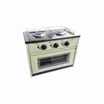 Anafe 2h c/horno c/acero inoxidable gas natural  [UM 1u | 10u]
