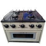 Anafe 4h c/horno gas envasado