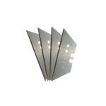 Blister de hojas de cutter trapezoidal 19mm [UM 12u | 12u | 120u]