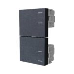 Modulo interruptor Platinum 1 1/2 negro