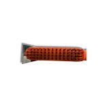 Cepillo de acero con raspador 10.5" Zelta [UM 6u | 36u | 72u]