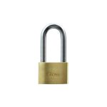 Candado 32mm satinado tambor bronce aro largo Gloss  [UM 1u | 6u | 240u]