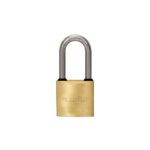 Candado 50mm bronce aro largo Zelta  [UM 1u | 12u | 96u]