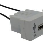 Cargador modular usb 5V-2A eco  [UM 1u |]