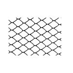 Malla plastica romboidal 15x15mm 1.20x50mts negro  [UM 1u ]