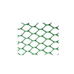 Malla plastica romboidal 15x15mm 1x50mts verde  [UM 1u ]
