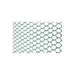 Malla plastica romboidal 6x6mm 1.20x50mts verde  [UM 1u ]