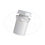 Conector pvc 7/8" blanco  [UM 1u | 50u]