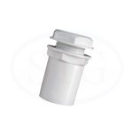 Conector pvc 1" blanco  [UM 1u | 50u]