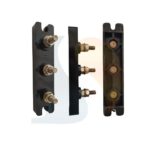 Bornera de baquelita tripolar 16A  [UM 1u | 50u]