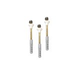 Tornillo de hierro para inodoro 80cm [UM 100u | 1000u]