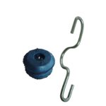 Gancho p/ventilador de techo  [UM 1u | 100]