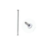 Barral Ext Aluminio Standard Natural 2M  [UM 1u | 12]