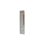 Manijón recto 220x40mm alum platino [UM 6u]
