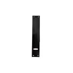 Manijón recto 220x40mm alum negro [UM 6u]