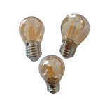 Lampara led vintage 2w ambar dynora [UM 10u]