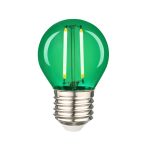 Lampara gota vintage 2.5w verde  [UM 1u  ]