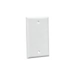 Tapa pvc rectangular 5x10 ciega [UM 25u | 50u]