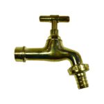 Canilla 1/2" bronce c/cuerito