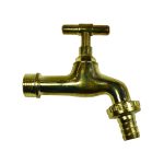 Canilla 1/2" bronce c/cuerito