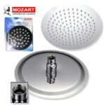 Flor ducha /lluvia 6" 222grs redonda acero inoxidable