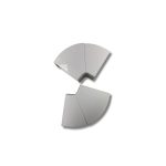 Curva plana para cable canal 18x21mm [UM 50u]