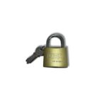 Candado Igma 25mm satinado tambor bronce  [UM 12u | 600u]